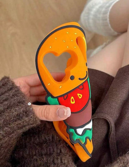 Happy Burger 3D Phone Case