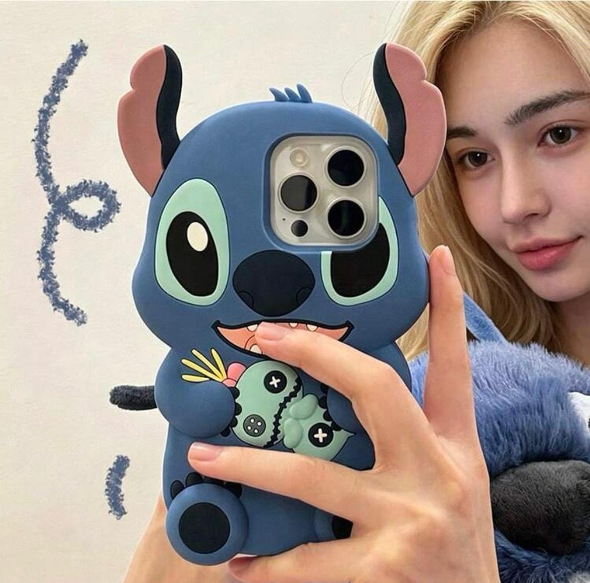 3D Cute Character Phone Case