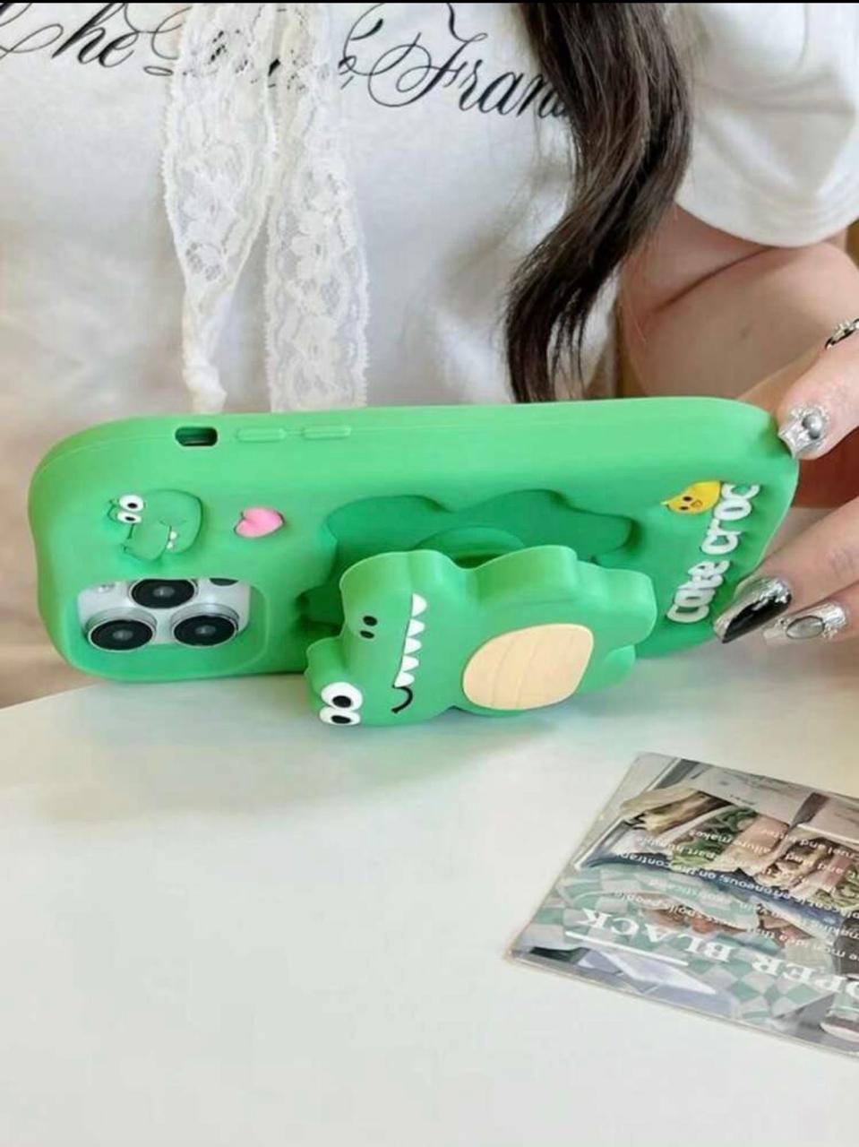 Cute Croc 3D Phone Case