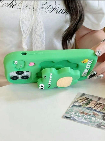 Cute Croc 3D Phone Case