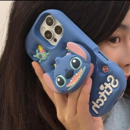 Stitch 3D Grip Phone Case