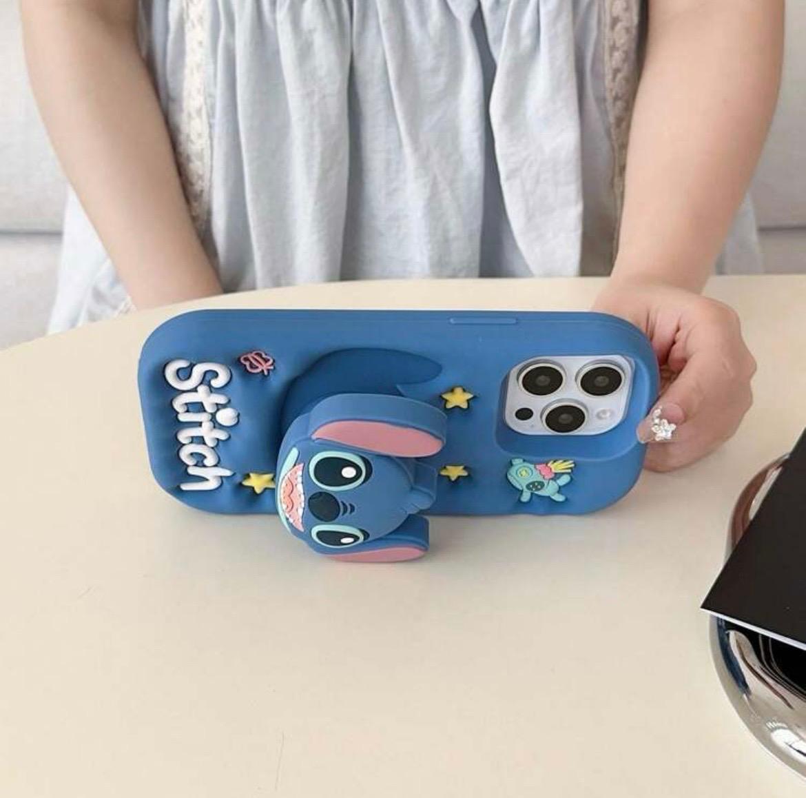 Stitch 3D Grip Phone Case