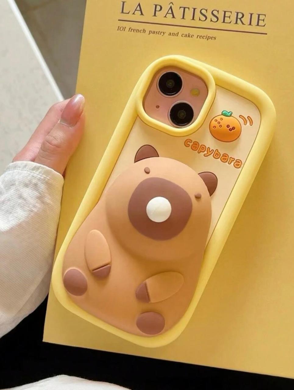 Capybara Pop Grip Phone Case