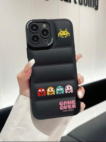 Retro Arcade Puffer Phone Case
