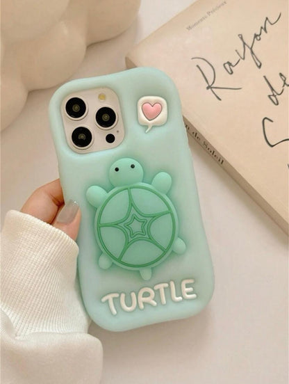 Glow-in-the-Dark Turtle 3D Case