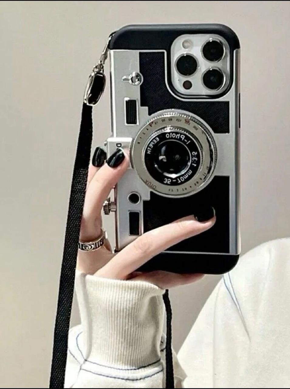 3D Retro Camera Style Case