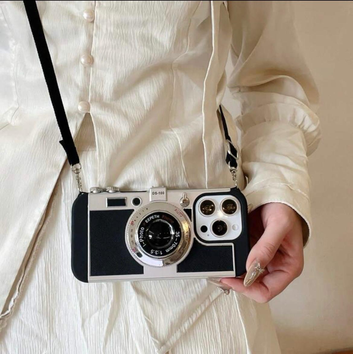 3D Retro Camera Style Case