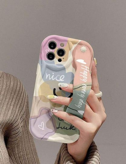 Happy Vibes Pastel Case