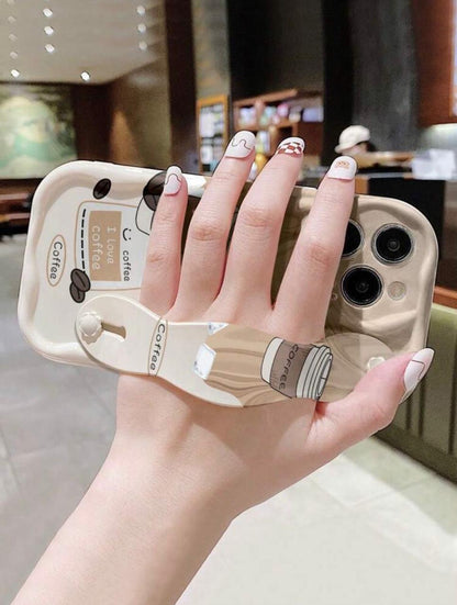 Grab A Coffee Phone Case