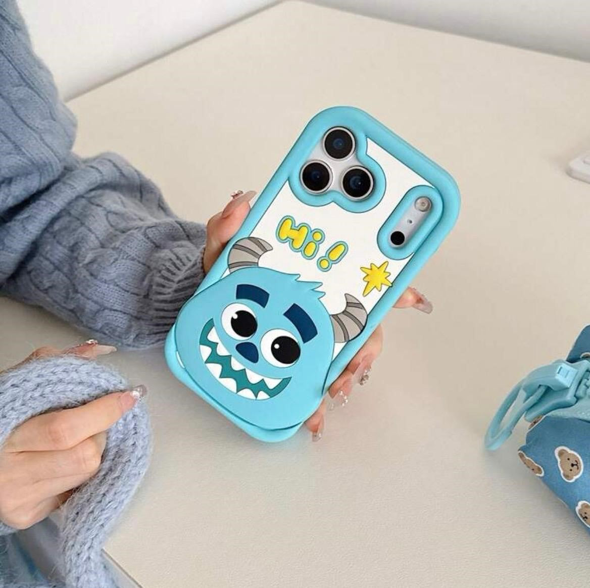 Cheerful Blue Buddy Phone Case