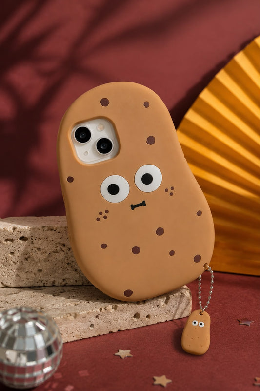 Cute Potato Character 3D Phone Case