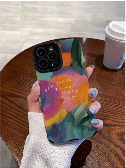 Abstract Floral Art Phone Case