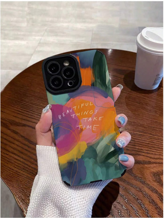 Abstract Floral Art Phone Case