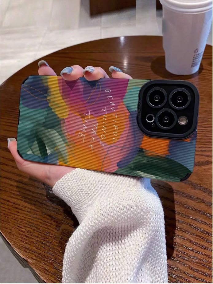 Abstract Floral Art Phone Case