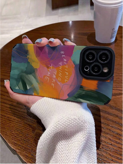 Abstract Floral Art Phone Case