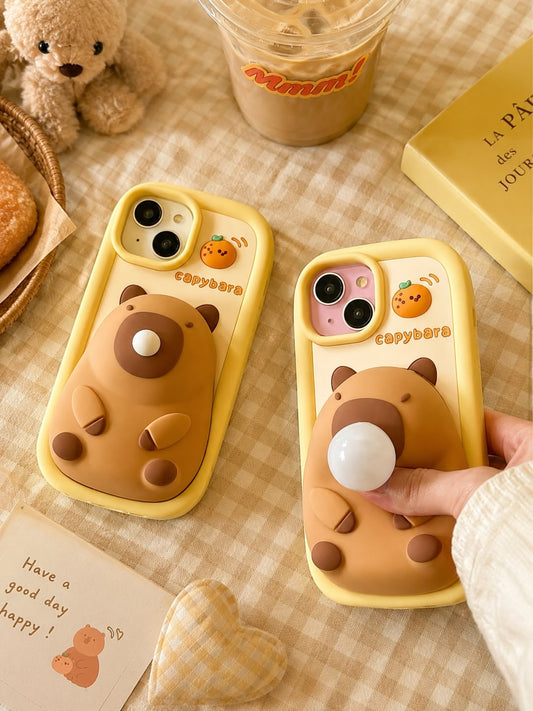Capybara Pop Grip Phone Case
