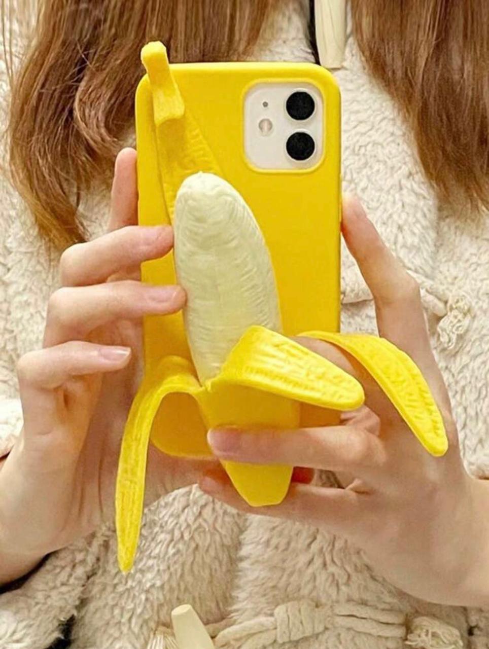 Banana Pop 3D Silicone Case