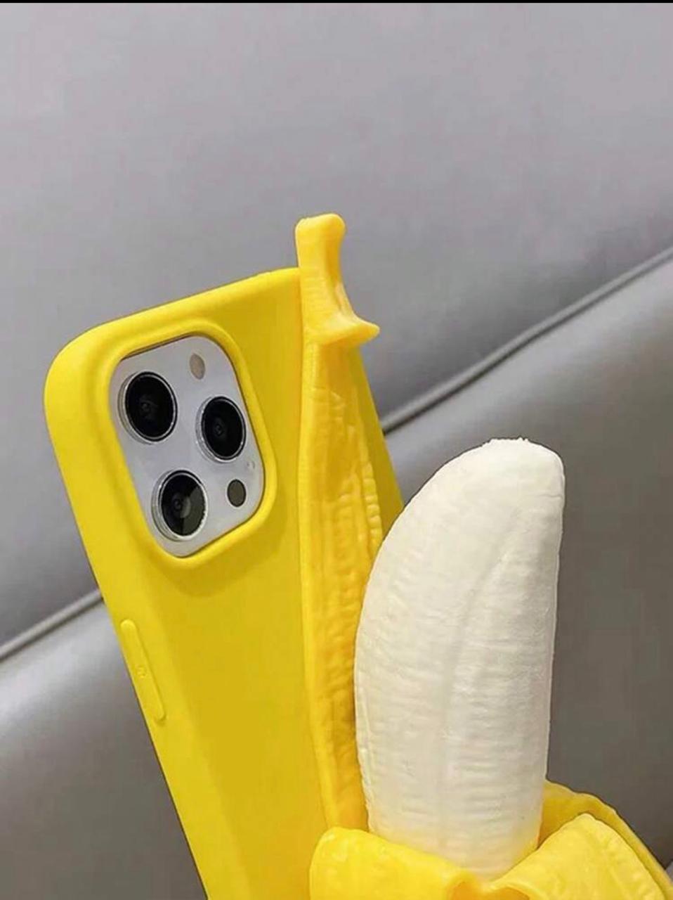 Banana Pop 3D Silicone Case