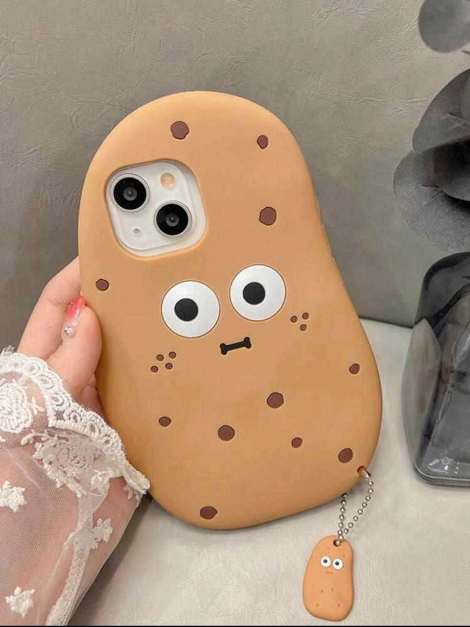 Cute Potato Character 3D Phone Case