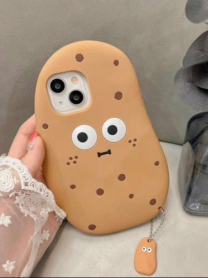 Cute Potato Character 3D Phone Case