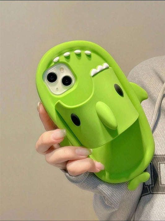 Cute Dino 3D Phone Case