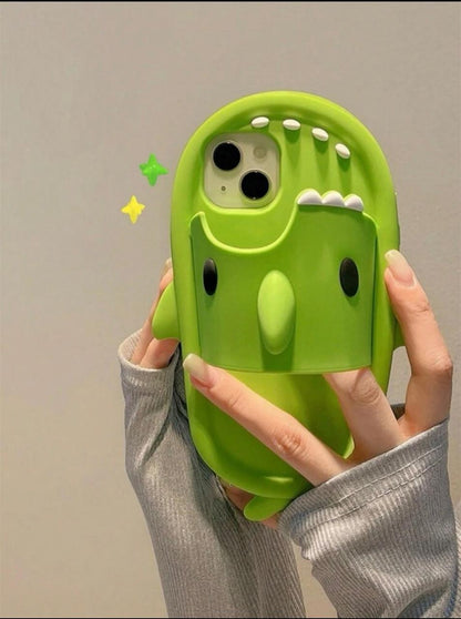 Cute Dino 3D Phone Case